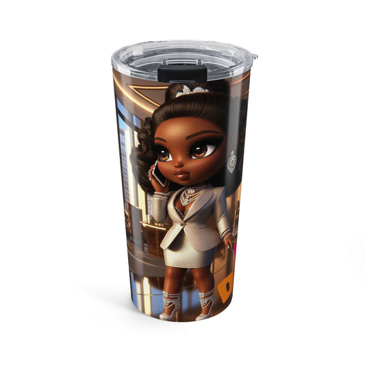 20oz Chibi Boss Lady Tumbler