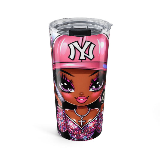 20oz Doll Face Travel Tumbler